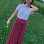 American Eagle Floral Maxi Skirt Photo 0