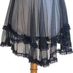 Victoria's Secret  Black Chemise with Plunging Neckline and Sheer Skirt Photo 3