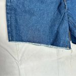 J.Crew NWT Mid Length Denim Jean Shorts Raw Hem Size 24 Photo 2