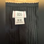 BDG  Urban Outfitters NWOT square neck ribbed  black baby tee Medium Photo 5