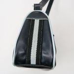 Vintage Y2K Black & Light Blue Mini Shoulder Bag Purse Photo 4