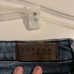 Parker Smith  Byron Crop Frayed Hem Straight Leg Denim Jeans 30 Basic Minimalist Photo 6