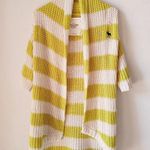 Abercrombie & Fitch Lime Green Knit Sweater Cardigan - Medium Photo 0