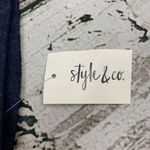 Style & Co  JP Sapphire Top [XXL Women's] Blue Pullover Tunic Long Sleeve NWT‎ Photo 8