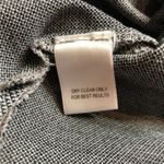 OF/MERCER Textured Fitted Shift Mini Dress Size 10 Zippers Black Grey Gray Zip Photo 10