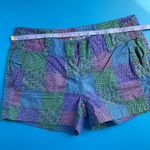 Vineyard Vines Women's Belt Loop Fly Zip Kentucky Derby Pull On Shorts Size 00 Photo 4