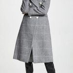 Club Monaco wool blend grey plaid Jemma coat NWT Photo 0