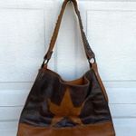 The Bar Two West Women’s Purse Tote Leather Jeweled Embellished Strap Star Western Photo 1