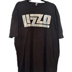 Next Level Apparel Lizzo shiny spell out t-shirt, Size XXL Photo 0