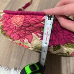 Vera Bradley Crossbody Handbag purse Hello Dahlia pattern Magnetic Closure pink Photo 12