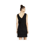 Steven Alan  Black Lace V Neck Sleeveless Mini Dress Size 2 Photo 1