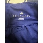 Adidas 014-009  Leggings Womens S‎ blue Climalite 3 Stripes Pants Stretch Active Photo 10
