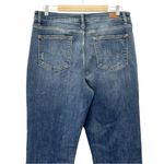 Judy Blue Boyfriend Jeans Dark Indigo Bleach Splatter Women’s Size 32 | 14/15 Photo 5