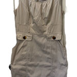 White House | Black Market Utility Dress Khaki Light 8 Sleeveless Tank Layer Knee Photo 0