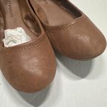Lucky Brand Emmie Ballet Flats Shoes Womens 9 Brown Leather Slip On Comfort Photo 2