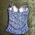 Helen Jon Blue Paisley Print 2 Piece Swimsuit Size XS Photo 9