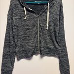 American Eagle  Outfitters Gray Crop‎ Hoodie Photo 0
