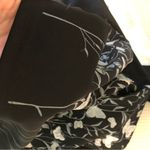 Devine Bkack dress with butterfly print design(textured)grayish blue, cap sleeve Black Size 0 Photo 1