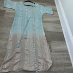 Debbie Katz South Beach The Angie Lurex Coverup Dress Size Medium Photo 7