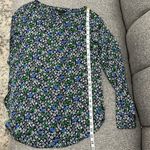Banana Republic  Bella Floral Perfect  Tunic/Blouse Tulip Hem Sz Xs Photo 12