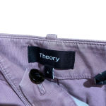 Theory  Lilac High-Rise Straight Pant in Stretch Chino Size 4‎ Photo 10