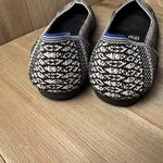 Rothy's  The Point Flats Slip On Pointed‎ Toe Rare Retired Black White Python Sz 7 Photo 2