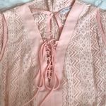 After Market  Pink Lace Romper Photo 3