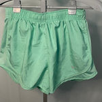 Nike  Dri FIT Running Shorts‎ Women's Medium Mint Green Athletic Gym Workout Photo 0