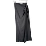 Halara High Waisted Tie Side Wide Leg Work Pants Grey NEW Womens Size Large Photo 1