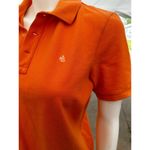 Ralph Lauren Vintage 90s Women’s Orange Polo Shirt Medium Photo 3
