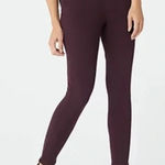 Spanx  Jeans Womens Small Purple Denim Jean-ish‎ Ankle Leggings Stretch Photo 0