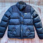 L.L.Bean  Mountain Classic Down Tech Jacket Women's Navy Blue S Puffer Winter Coat Photo 2