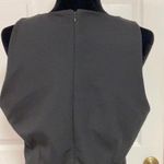 Cato blk sleeveless dress w/faux leather sides. M Photo 4