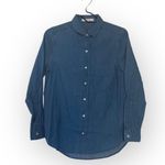 Everlane Chambray Denim Blue Jean Button Down Shirt with Pocket Women’s XS NWOT Photo 0