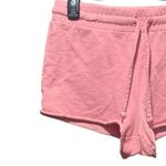 Peloton  Unwind French Terry Pink Lounge Shorts Size Small Photo 4