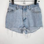 Faded Glory Light Wash High Waisted Denim Cut Off Shorts Photo 8