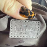 Kate Spade  Greta Court Ina Satchel Glitter Gray Crossbody Photo 8