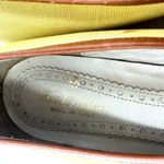 Brooks Brothers  Women´s Size 12‎ Ballerina Flats Dress Shoes Yellow Brown Bow Photo 7