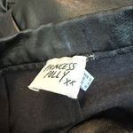 Princess Polly  black vegan leather Women's Black High-Waisted Pants Photo 5