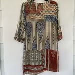 Antica Sartoria by Giacomo Cinque Swim Kaftan Dress Coverup Large Brown Photo 9