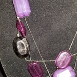 Apt. 9 NWT  Purple Costume Necklace Photo 3