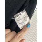 Marc Cain Women's Black Wool Blend Sleeveless Vest Size N4 Tie Front XL Laggen‎ Photo 3