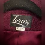 Vintage loring mohair coat pink fuchsia Size 14P Photo 3