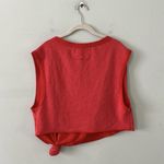 Free People NWT  Fresh To Def Guava Berry French Terry Pullover Tank Photo 3