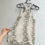 Parker  sequin snake print tank top blouse size XS Photo 5