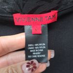 Vivienne Tam Vivian Tam Y2K Zodiac Velvet Tunic Top Black M Photo 2