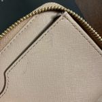 Michael Kors Taupe Leather Wristlet Wallet Photo 5