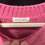 Vestique Pink  sweater top Photo 2