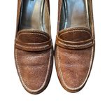 Ecco Shoes Womens Size 41 Brown Leather Penny Loafer Slip On Comfort Low Heel Photo 1