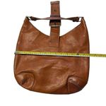 Michael Kors Y2K Michael‎ Kors Buckle Hobo Shoulder Bag Cognac Brown Slouchy Western Country Photo 7